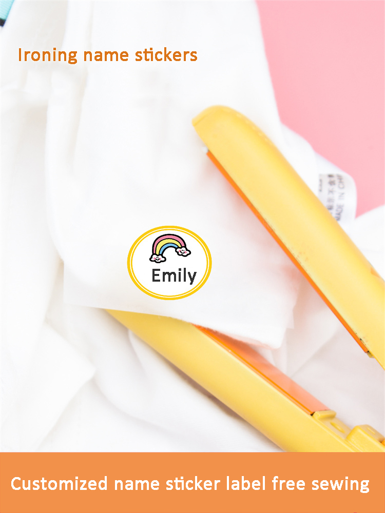 Baby Clothing Labels - Adesivos personalizados com nome para engomar,