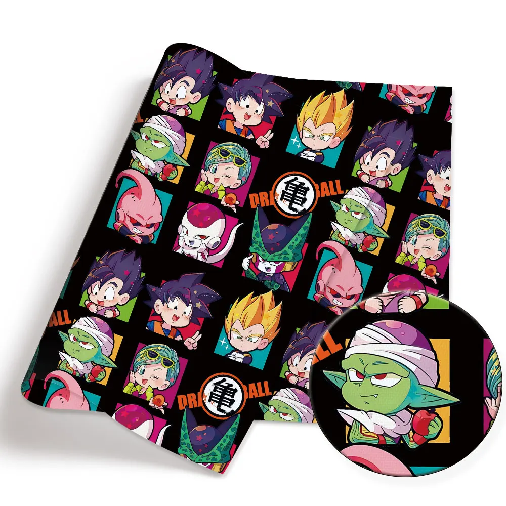 Baby Clothing Quilt - Tecido Estampado Dragon Ball Anime para