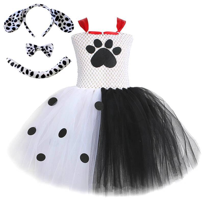 Baby Clothing Set - Vestido Tutu de Cão Dálmata para
