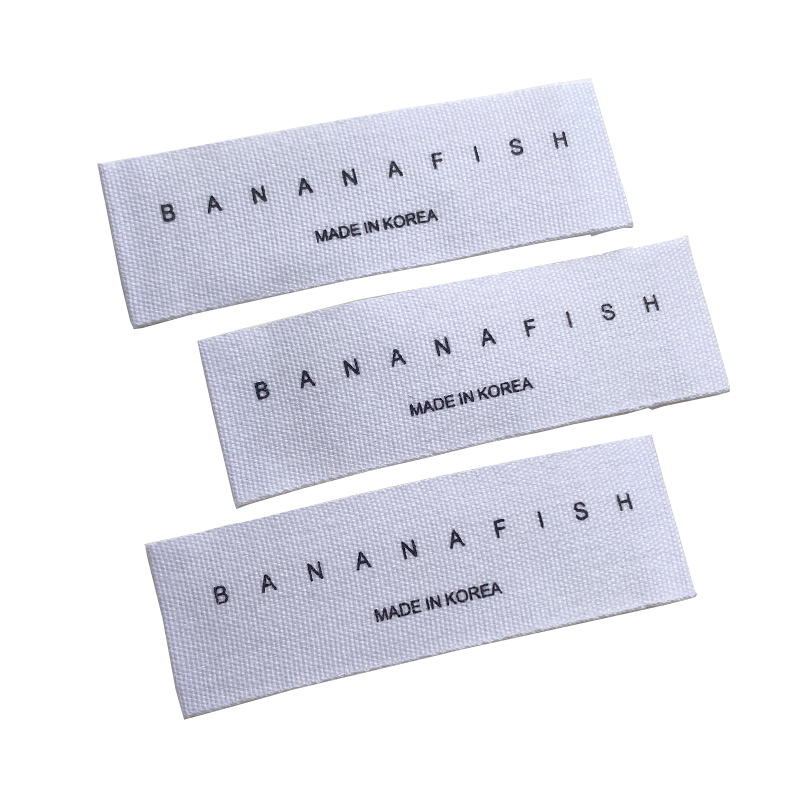 Baby Clothing Labels - Etiqueta de algodão orgânico personalizada, etiqueta