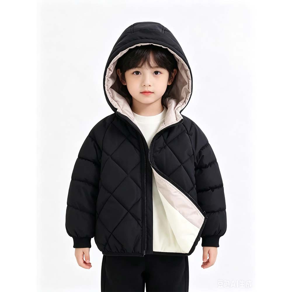 Baby Clothing Zip - Roupas Casuais de Inverno para Meninas,