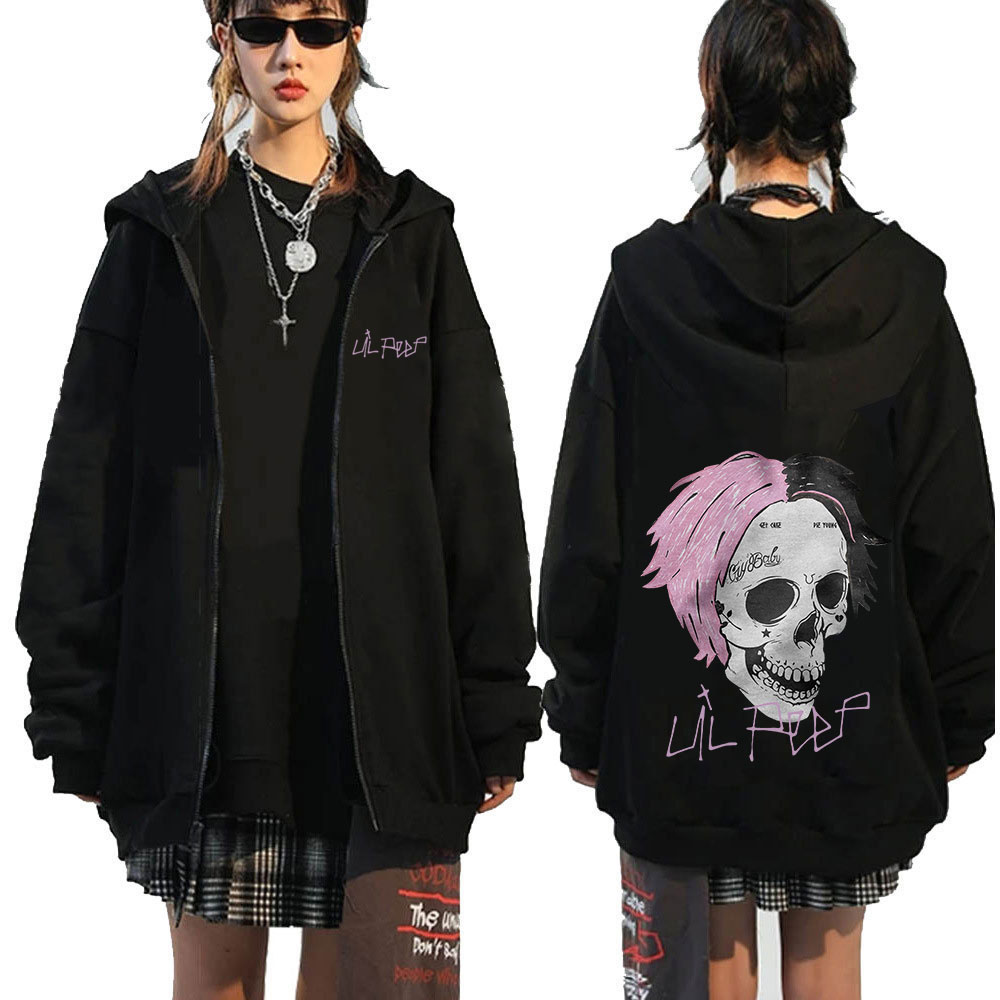 Baby Clothing Zip - Lil peep cry bebê zíper hoodies