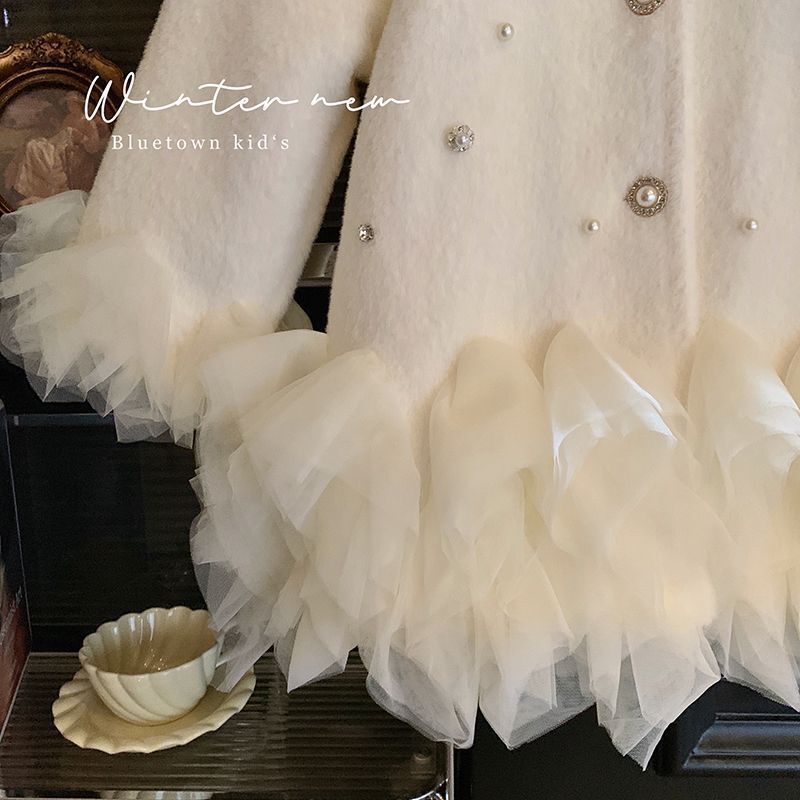 Casaco de malha de princesa pe - Baby Clothing Quilt avaliação e preço