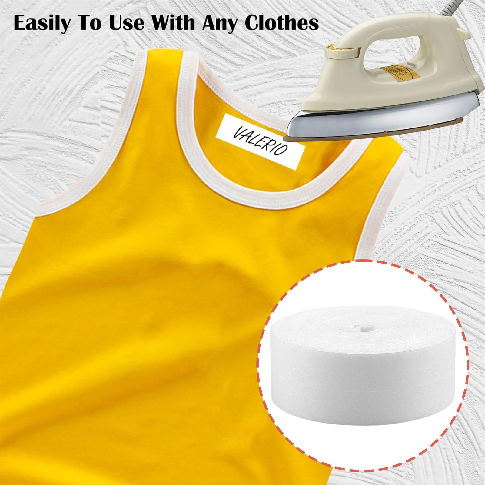 Etiquetas de tecido duráveis p - Baby Clothing Labels avaliação e preço