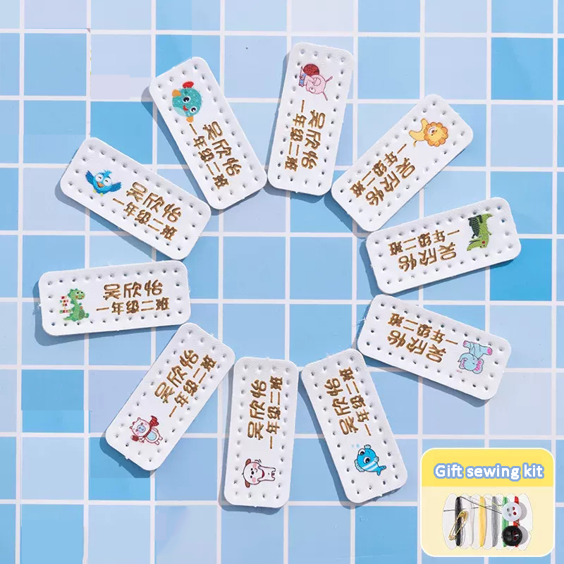 Etiqueta de couro personalizad - Baby Clothing Labels avaliação e preço