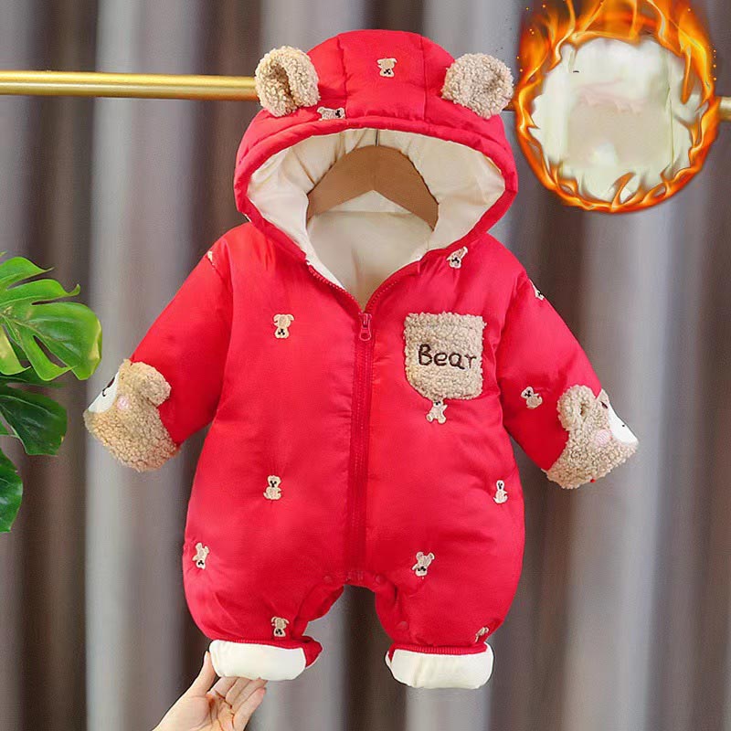 Inverno bebê recém-nascido mac - Baby Clothing Zip avaliação e preço