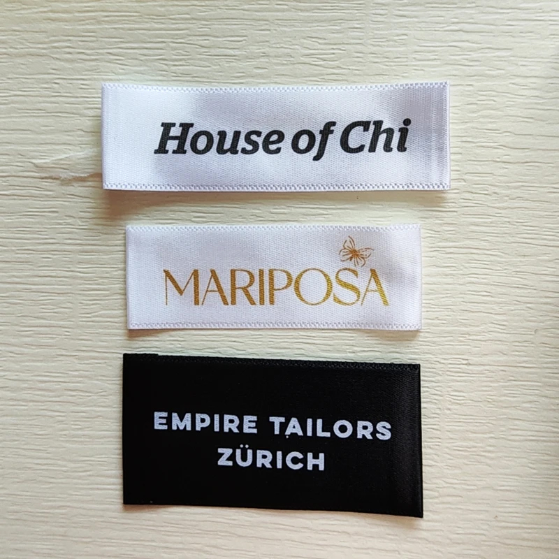 Costura de logotipo personaliz - Baby Clothing Labels avaliação e preço