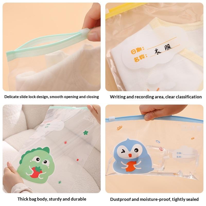 5 peças de sacos de armazename - Baby Clothing Labels avaliação e preço