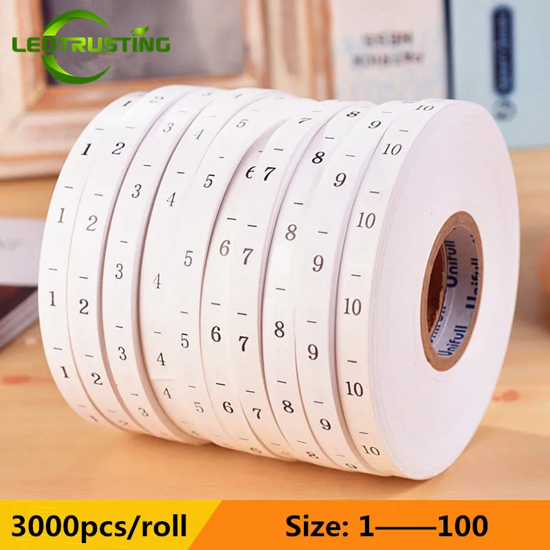 3000 Etiquetas Numéricas Sinté - Baby Clothing Labels avaliação e preço