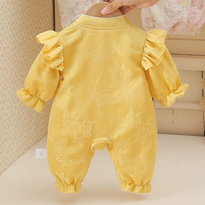 Roupas de Primavera e Outono p - Baby Clothing Yellow avaliação e preço