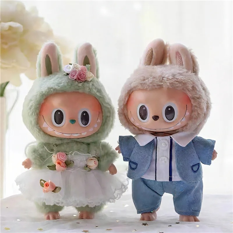15 17cm para boneca labubu ama - Baby Clothing Set avaliação e preço