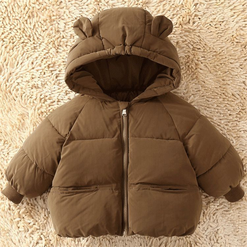 Meninas casaco de algodão meni - Baby Clothing Zip avaliação e preço