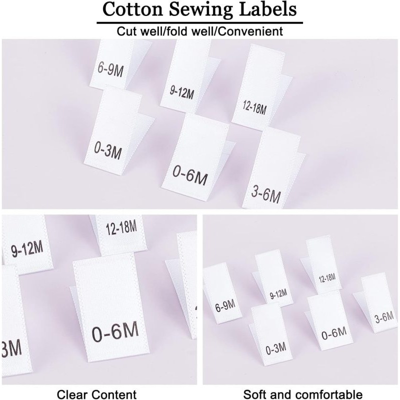 Etiquetas de costura para roup - Baby Clothing Labels avaliação e preço