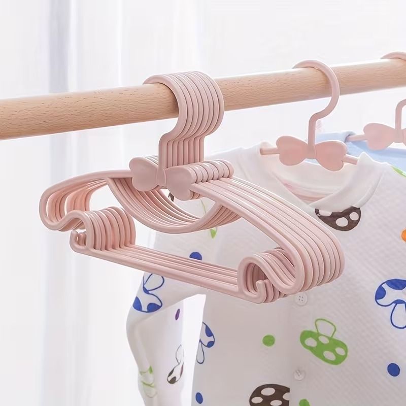 10-100 pçs crianças cabides de - Baby Clothing Drying Rack avaliação e preço