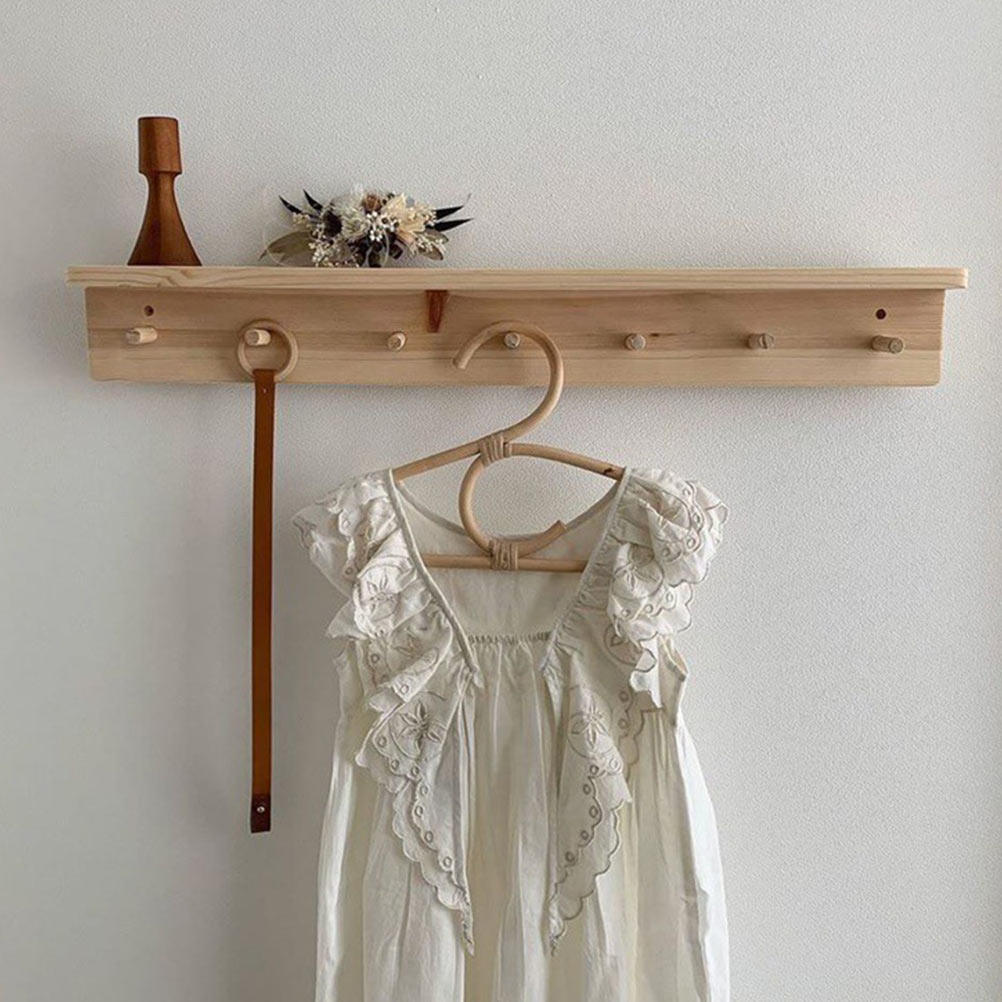 1 Unidade Cabide de Rattan Inf - Baby Clothing Drying Rack avaliação e preço