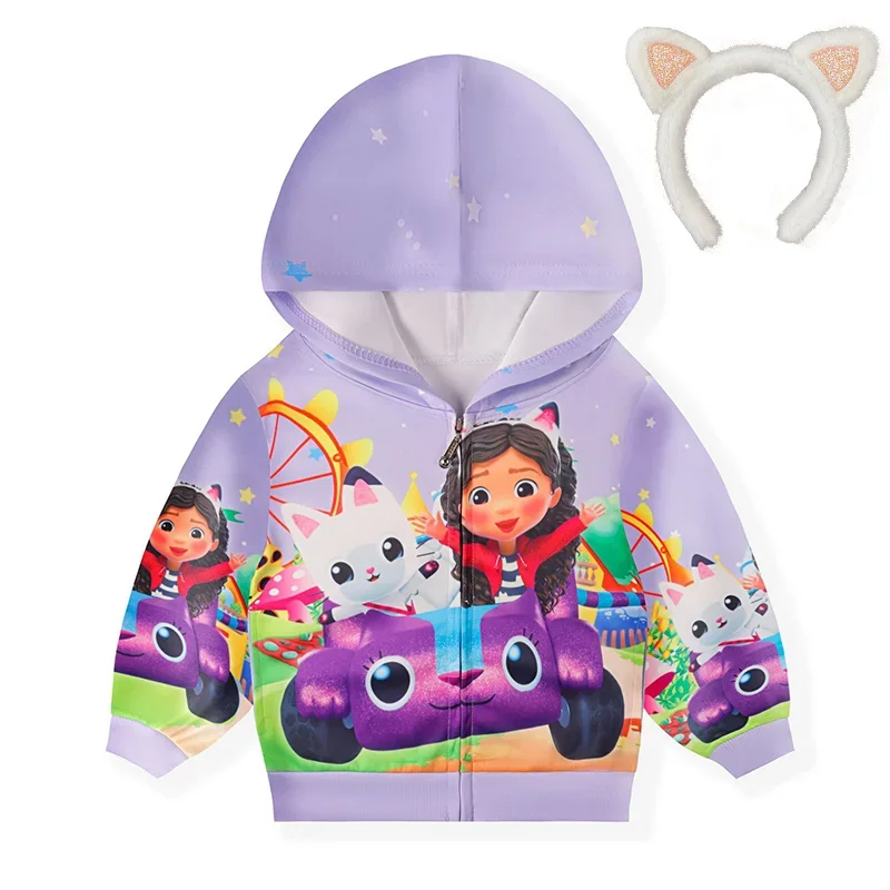 Jaqueta com Capuz de Gato Cosp - Baby Clothing Zip avaliação e preço