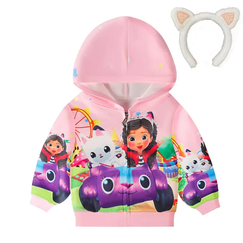 Jaqueta com Capuz de Gato Cosp - Baby Clothing Zip avaliação e preço