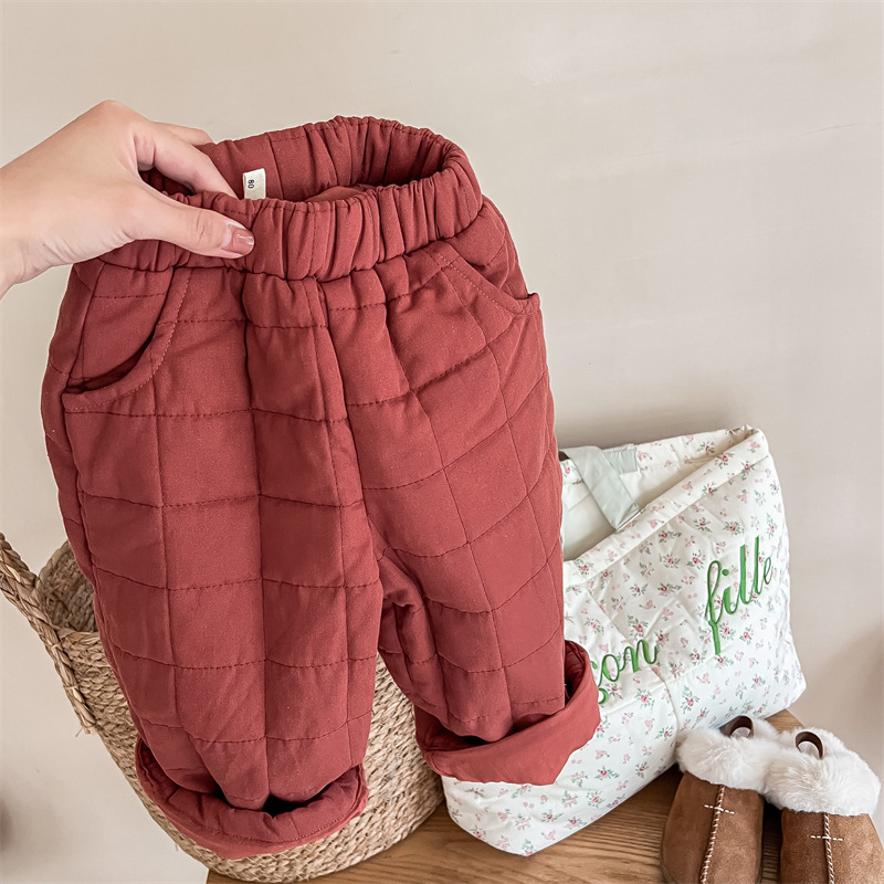 Calças da menina 2025 outono e - Baby Clothing Quilt avaliação e preço