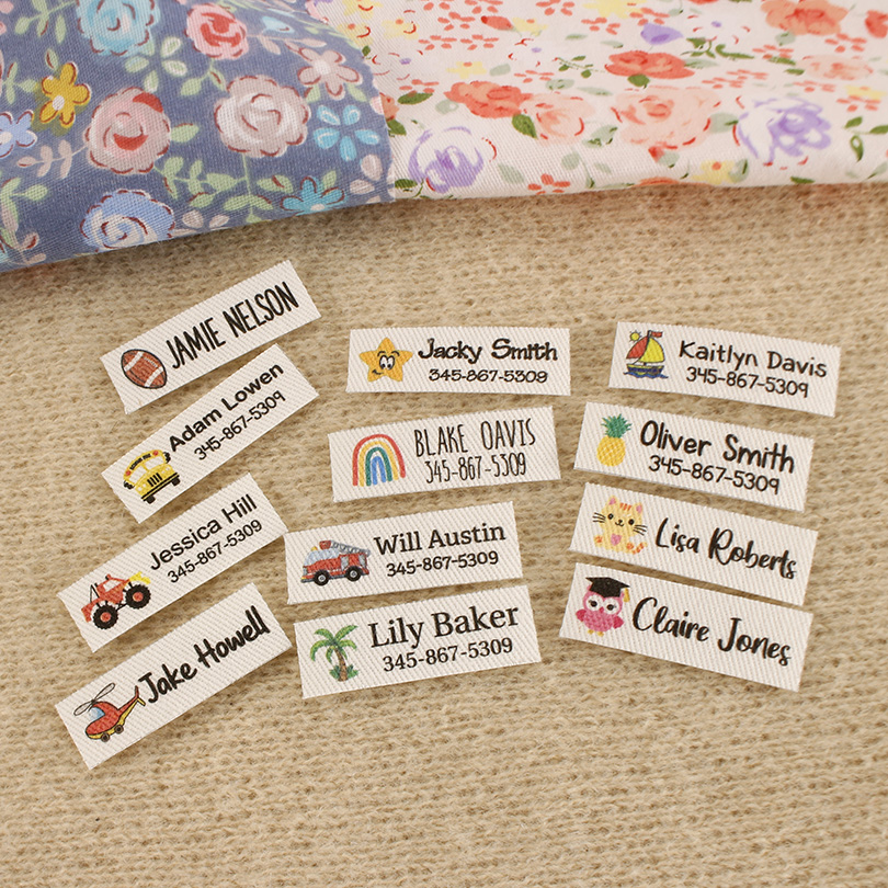 Etiquetas de engomar personali - Baby Clothing Labels avaliação e preço