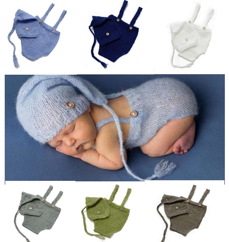 2 pçs/set crochê roupa recém-n - Baby Clothing Set avaliação e preço