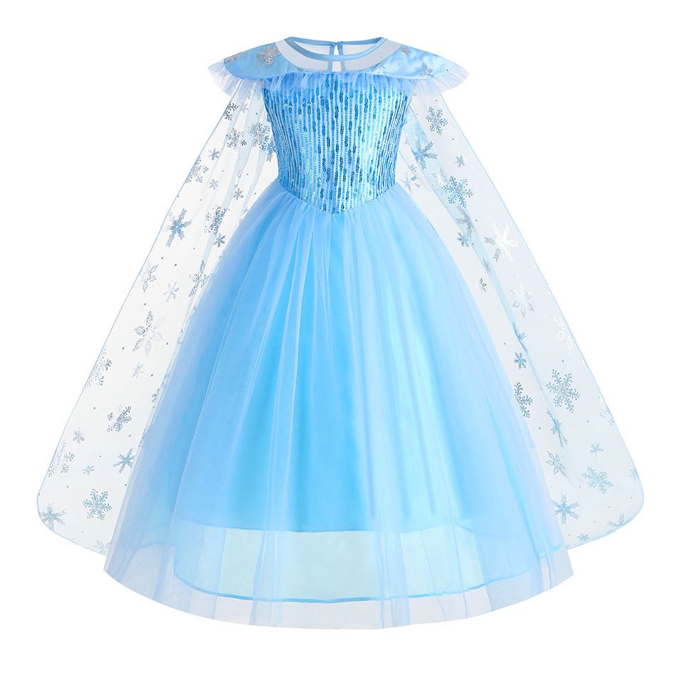 Vestido de Princesa Elsa da Di - Baby Clothing Europe avaliação e preço