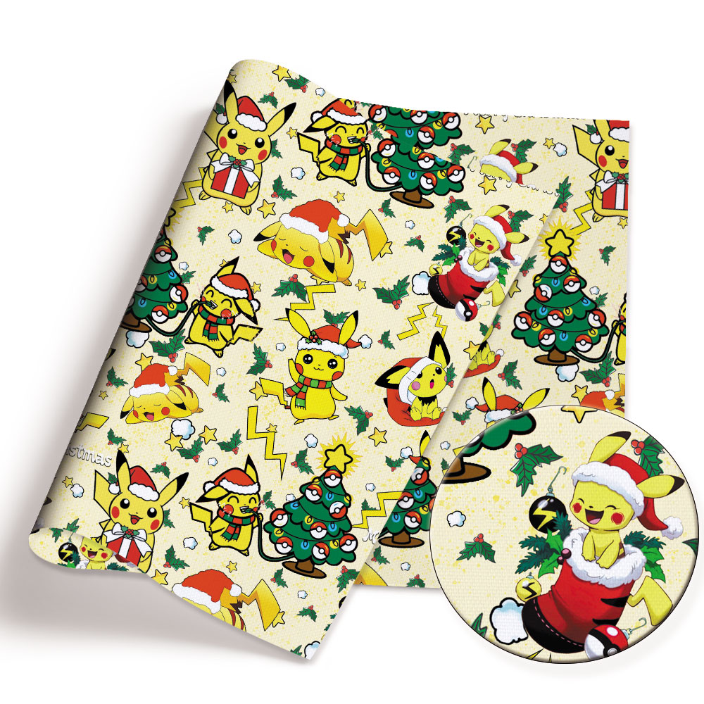 Pokémon Cartoon tecido impress - Baby Clothing Quilt avaliação e preço