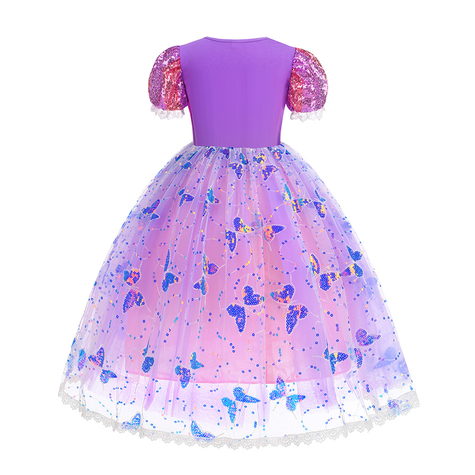 Menina rapunzel vestido led li - Baby Clothing Europe avaliação e preço